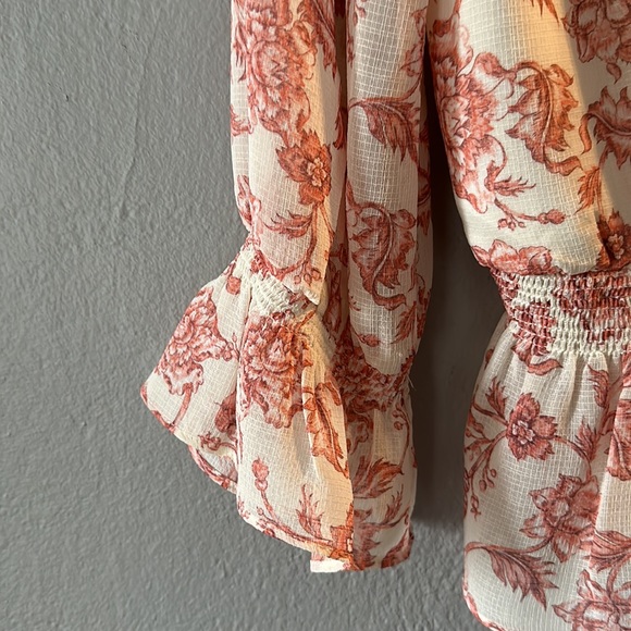 Lauren Ralph Lauren Floral Blouse L NWT - Picture 7 of 11